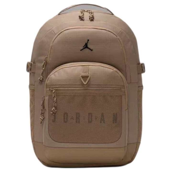 Jordan Jordan Polyester Backpack Unisex Light Brown