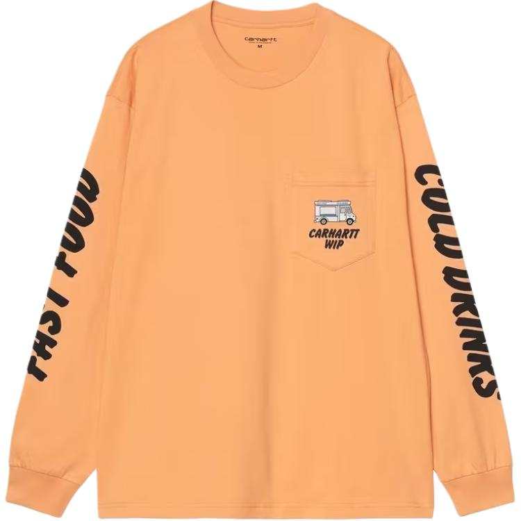 Carhartt WIP SS26 L/S Cold Drinks T Shirt T Shirt Unisex