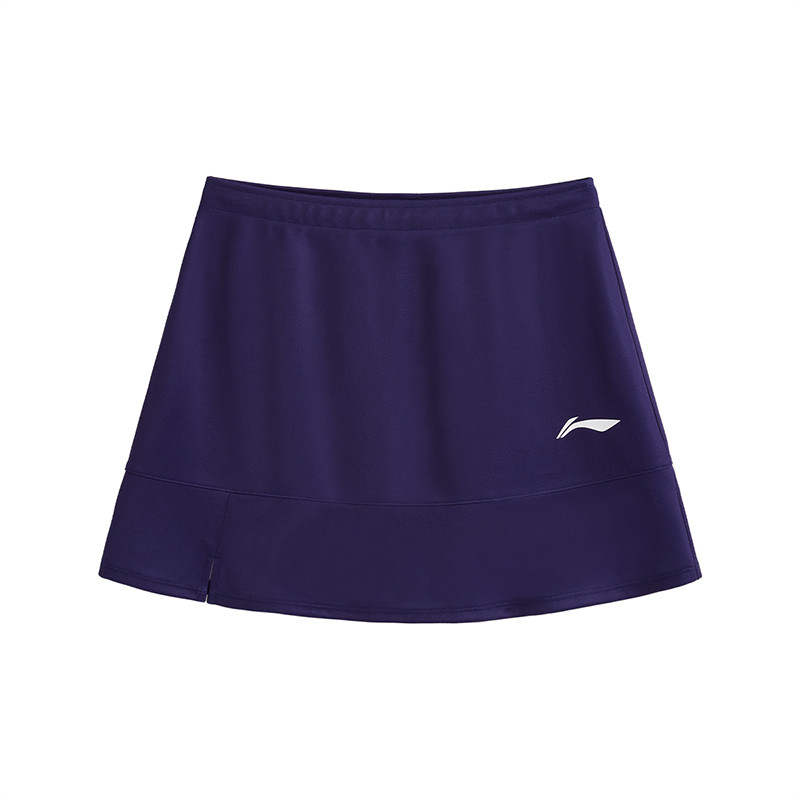 Li-Ning Li Ning Short Skirt Women's Dark Purple Blue