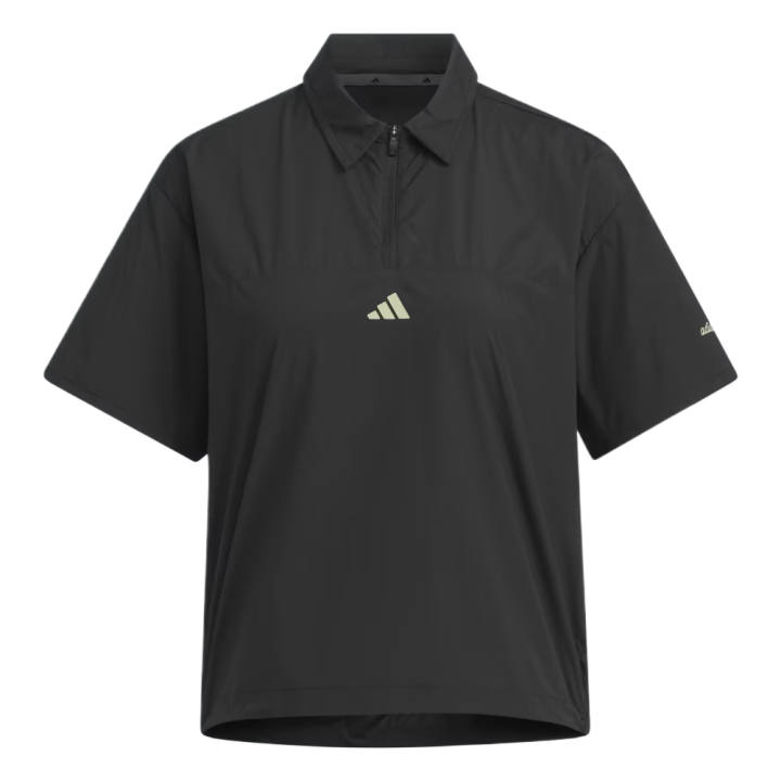 Adidas Adidas Golf Clothing Women's Black Lapel Moderate