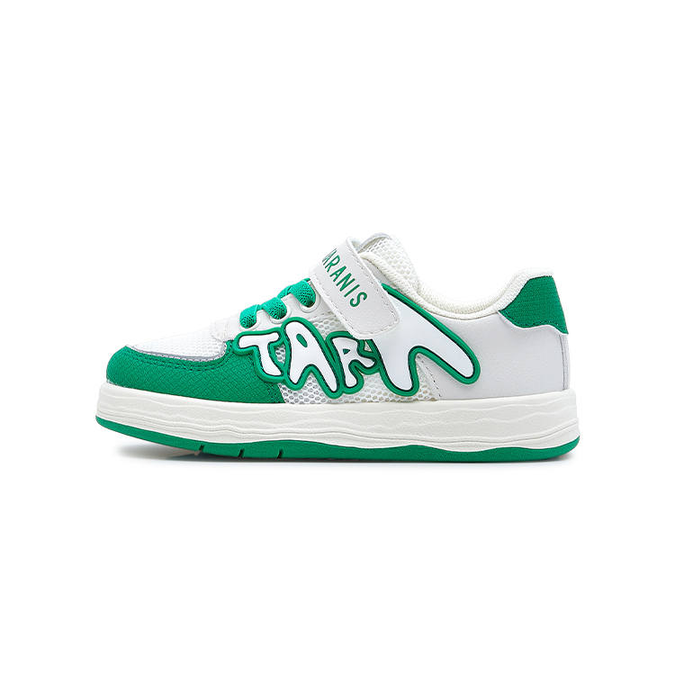 TARANIS Preschool Sports Collection Low top Kids Lifestyle Shoes White Green Kids'