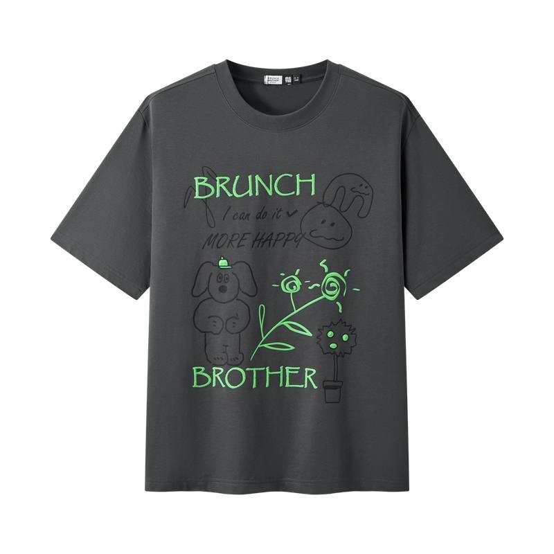 Semir x BRUNCH BROTHER Short Sleeved T Shirts Unisex