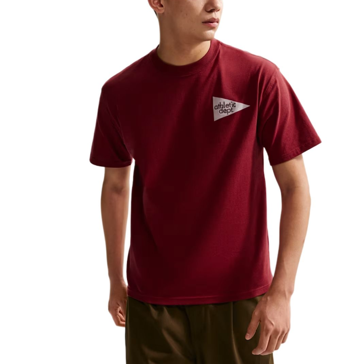Nike Nike T Shirts Men's Team Red Crew Neck Moderate