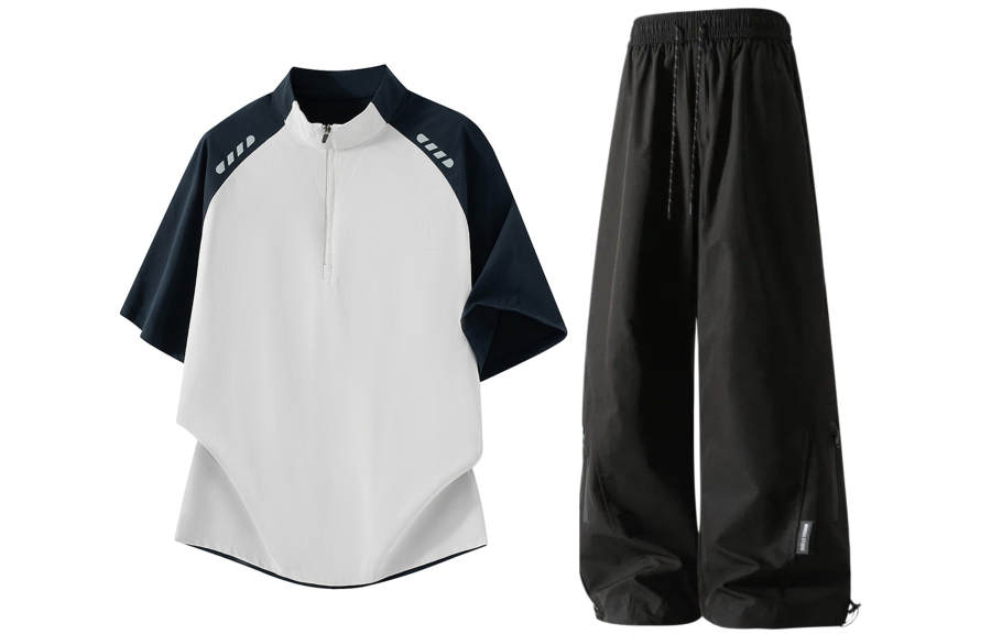 GWAF Casual Sportswear Unisex Stand Collar Thin