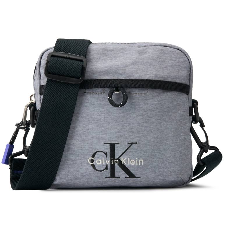 CALVIN KLEIN Fabric Crossbody Bags Mini Men's Heather Gray