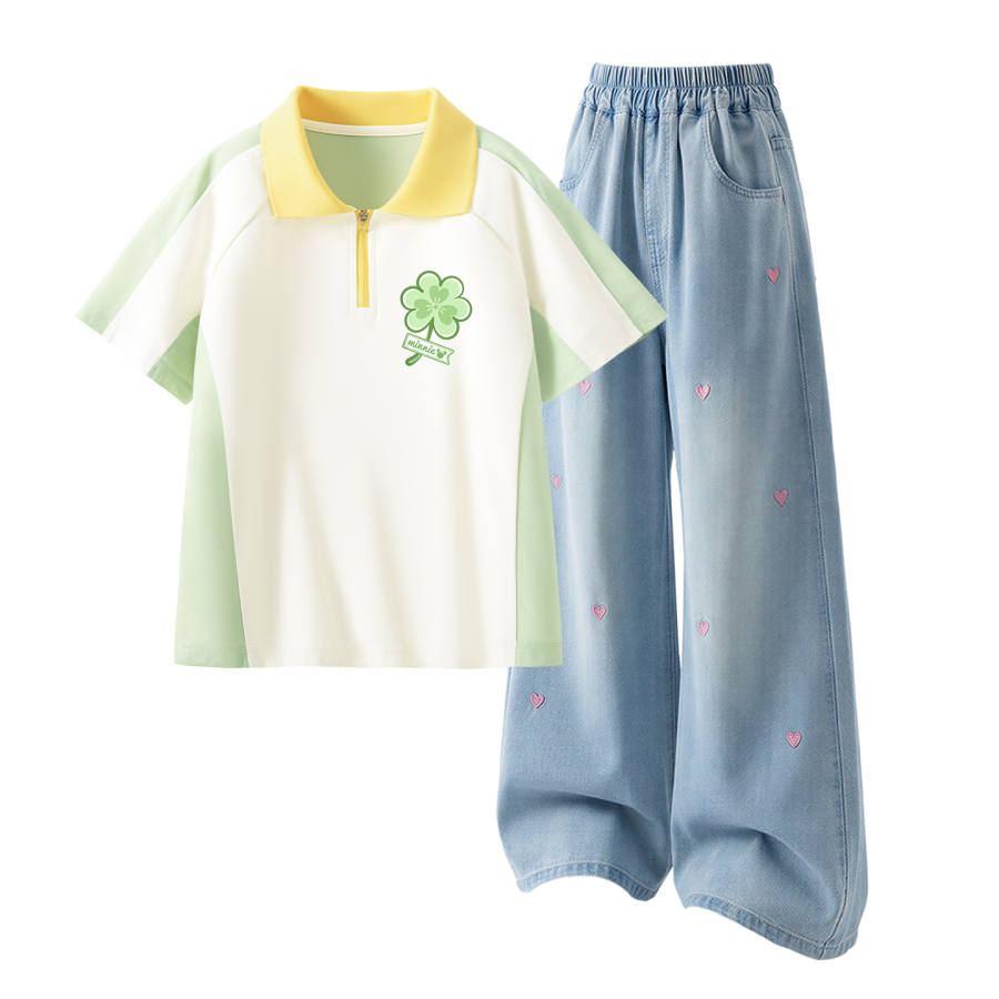 Disney Kids Casual Sportswear Polo Collar Thin