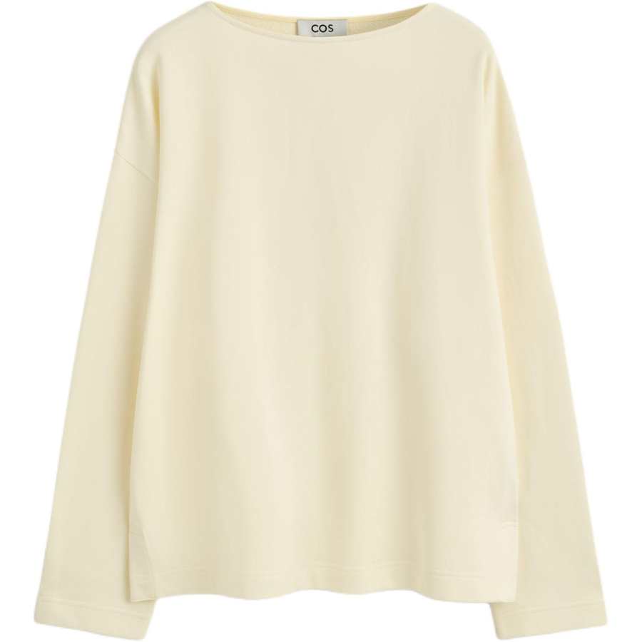 COS COS Sweatshirts Men's Beige Yellow Moderate