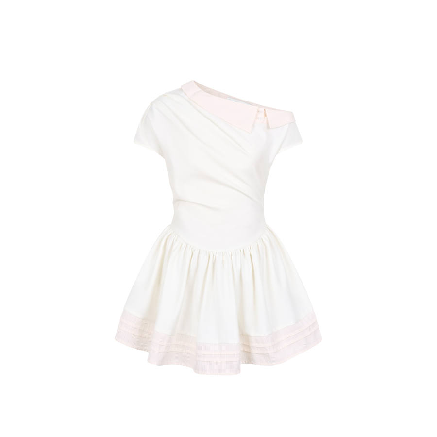 Umoumo Short Sleeved Dress Women's