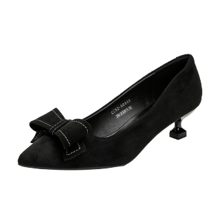 Pounise Slim Heel High Heels Women's Black