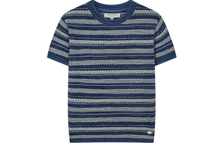 Teenie Weenie Knitwear Women's Blue Crew Neck Moderate Other