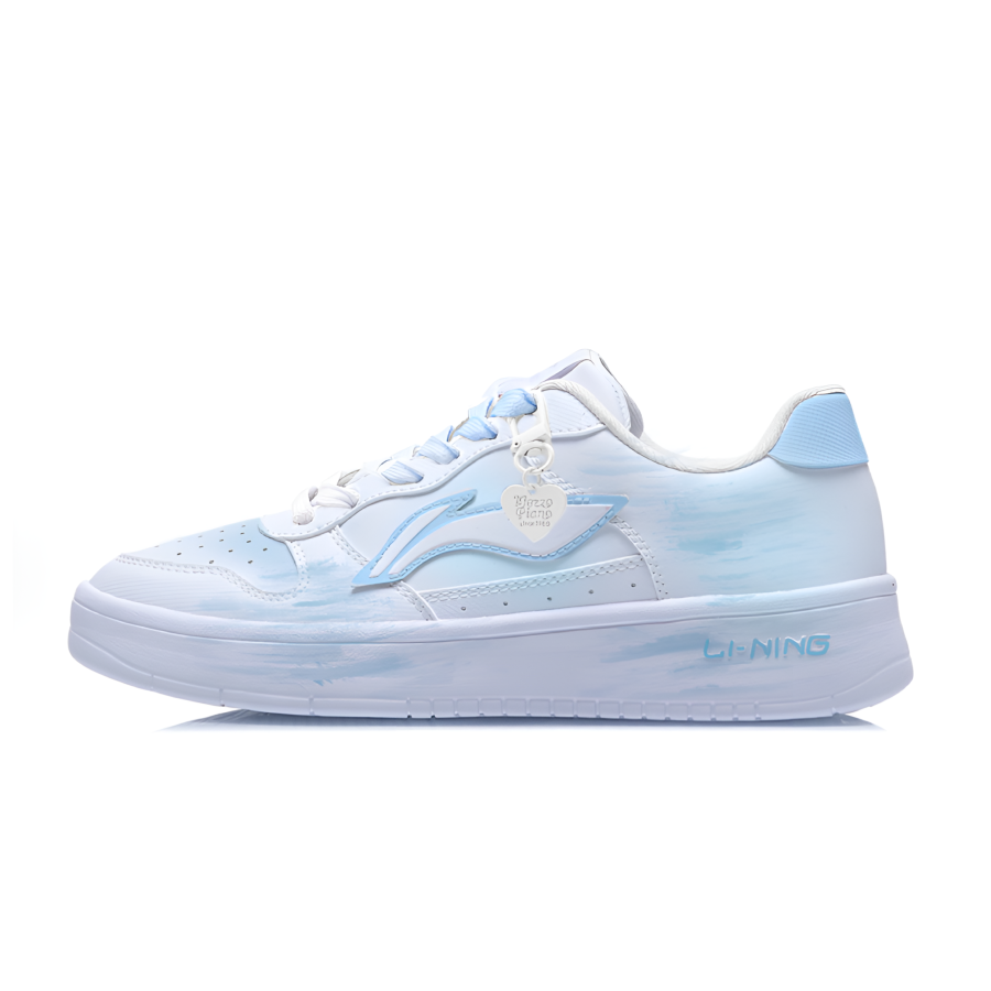 Li-Ning Li Ning Floating Boat Cloud Ice Crushing Abrasion Resistant Lightweight Breathable Low top Skateboard Shoes Women's
