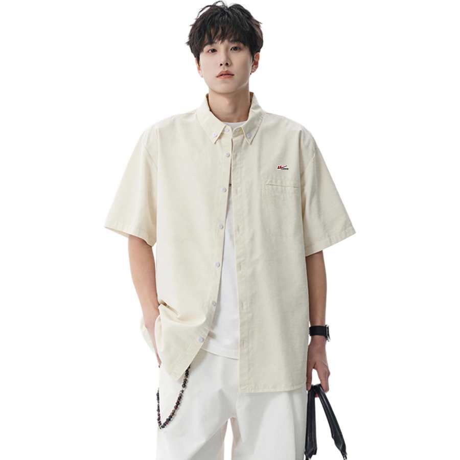 WARRIOR WARRIOR Shirts Unisex Lapel Moderate Shirt