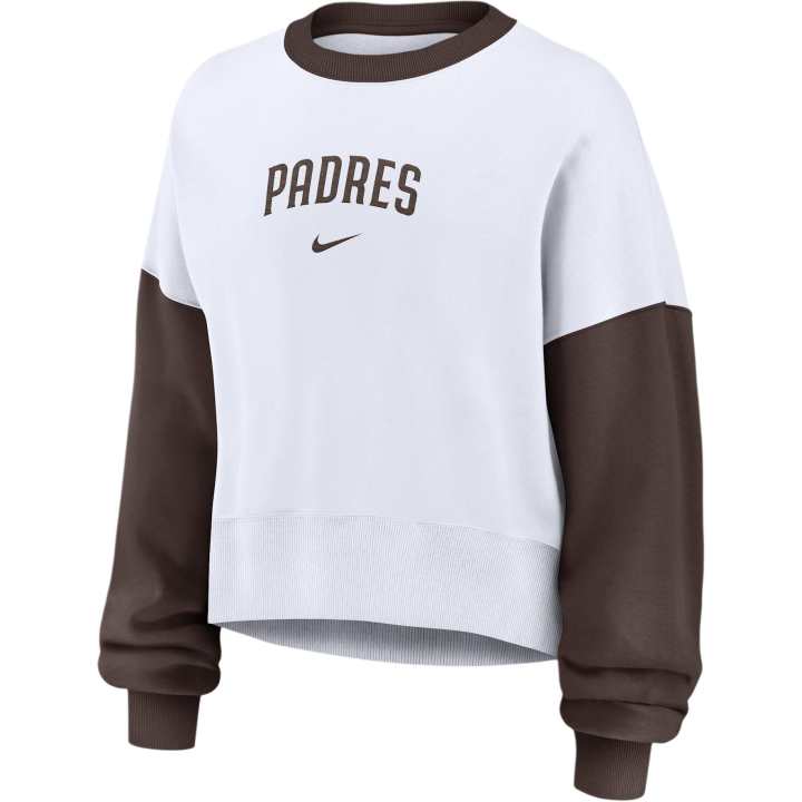 Nike Nike San Diego Padres Primary Women's Nike Mlb Pullover Crew