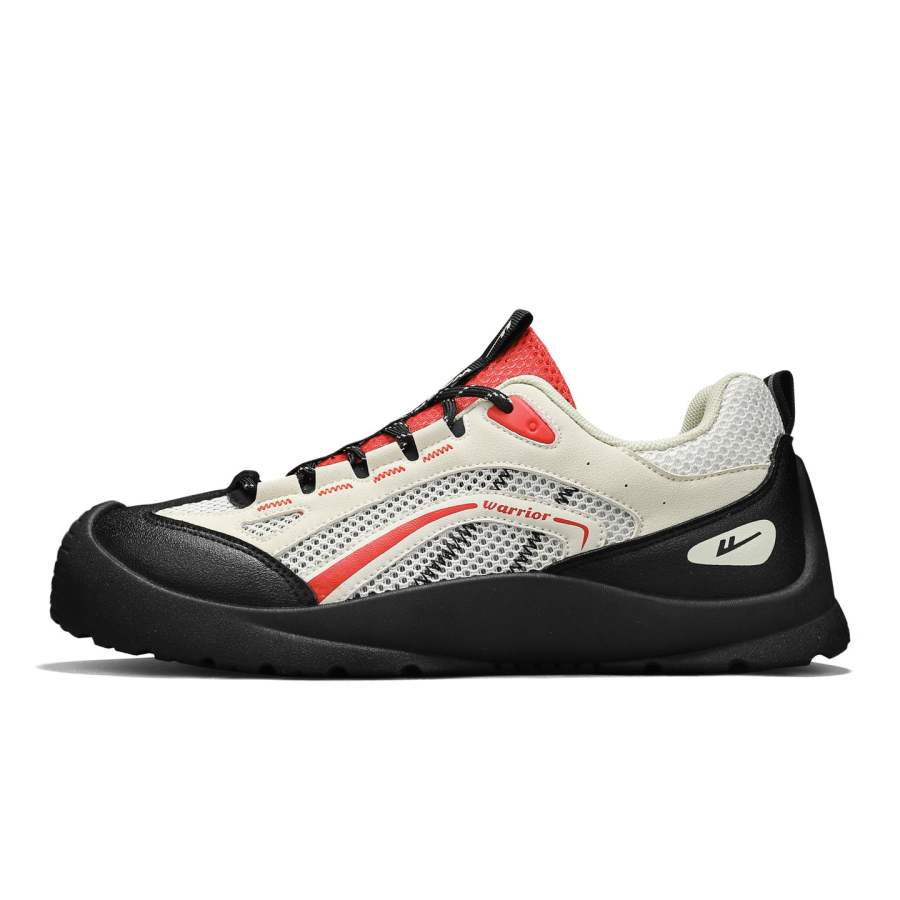 WARRIOR Skateboard Shoes Men's Low Top Beige Black Red/Brown Earth Yellow Beige/Black Gray Purple