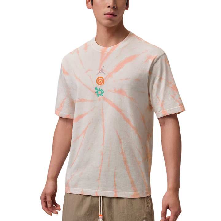 Jordan Jordan Brooklyn T Shirts Men's Sail White Crew Neck Moderate