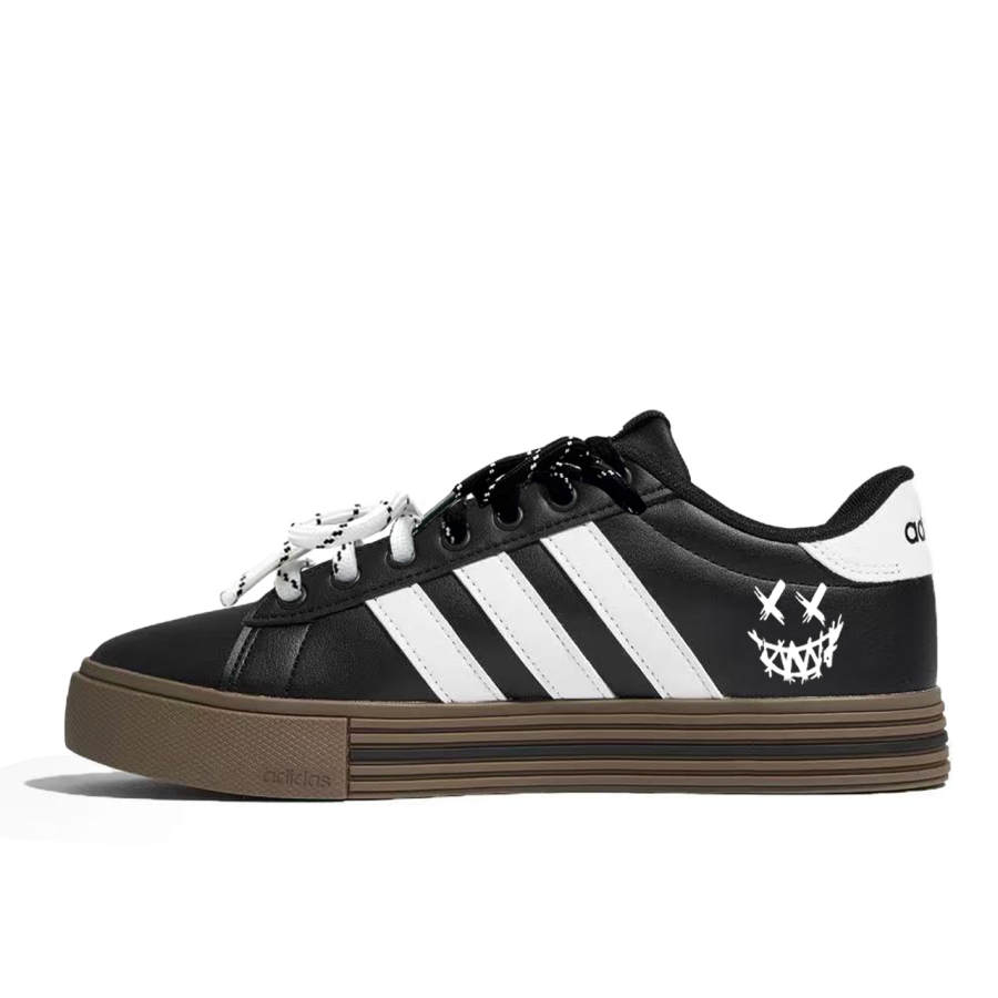 Adidas Adidas Daily Light Breeze Low top Skateboard Shoes Unisex Black White