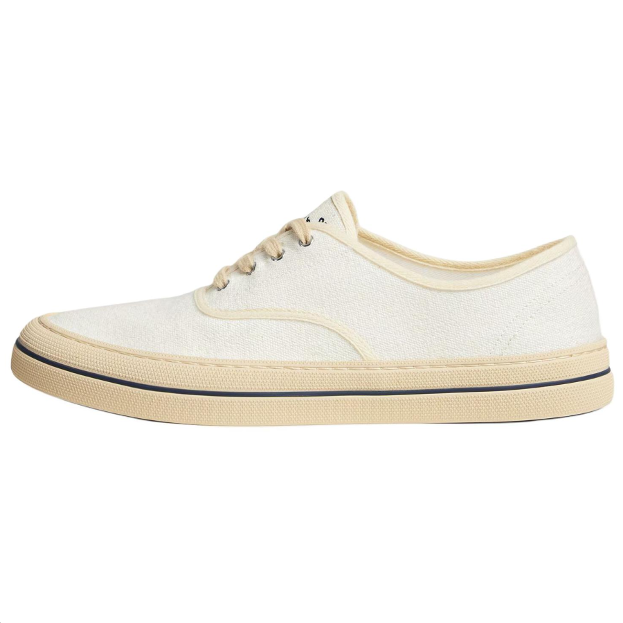 Loro Piana Nantucket Walk Low top Canvas Shoes Women's Natural