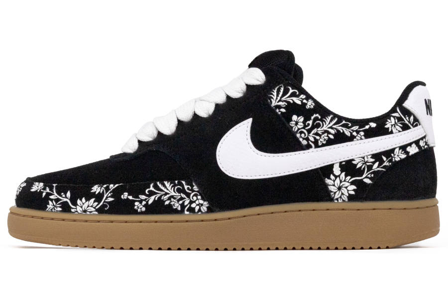 Nike Nike Court Vision Low top Skateboard Shoes Men's Black