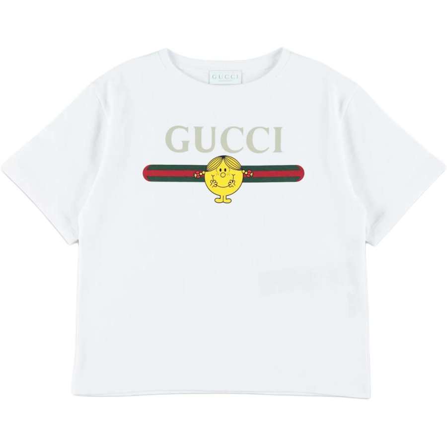 GUCCI Kids T Shirts Crew Neck Moderate
