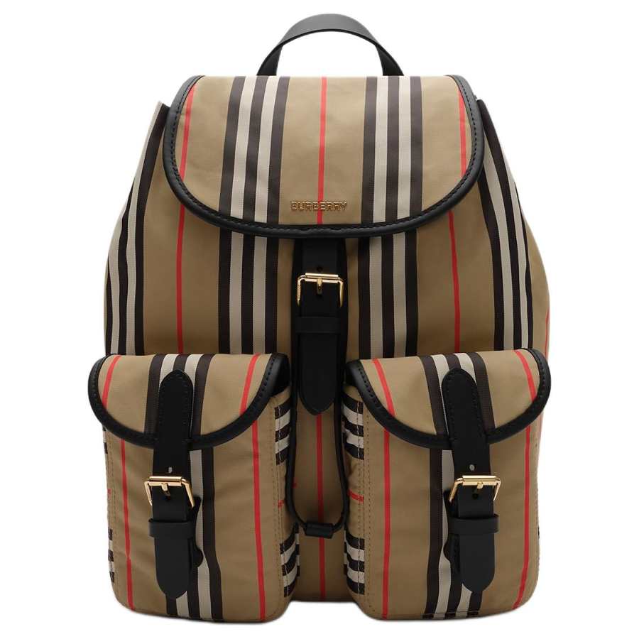 Burberry Burberry Polyamide Backpack Women's Beige