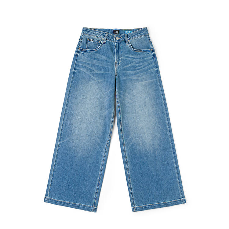 Lee Lee Jeans Women's Medium Light Blue Thin Wide Leg Pants