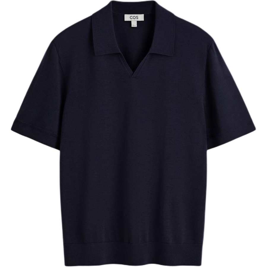 COS COS Polo Shirts Men's Navy Blue Moderate