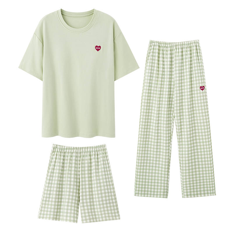 MIIOW MIIOW Pajama Set Women's Single Pack Light Green