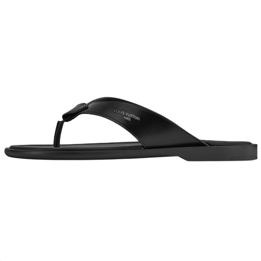 LOUIS VUITTON LOUIS VUITTON Sunset Flip Flops Men's Black
