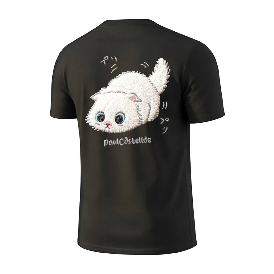 PAUL COSTELLOE T Shirts Unisex Crew Neck Thin Straight Fit