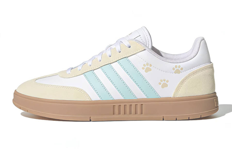 Adidas Adidas Gradas Illusion, Milk Green Cat Paw Low top Skateboard Shoes Women's Light Green