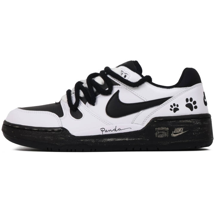 Nike Nike Full Force Low top Skateboard Shoes Men's Black White