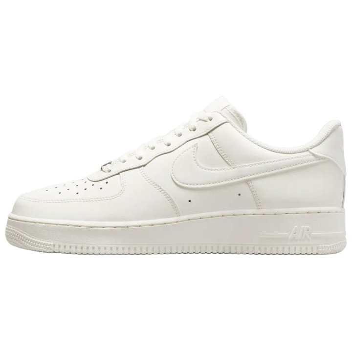 Nike Nike Air Force 1 Breathable Skateboard Shoes Men's White