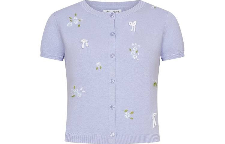URBAN REVIVO Knitwear Women's Light Purple Half Open Collar Moderate