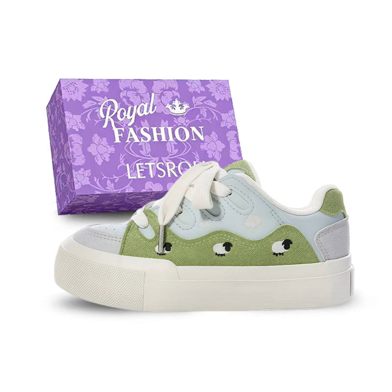 Alxnan Pu Low top Skateboard Shoes Women's Field Green
