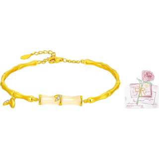 YANGCHUANGSHISHANG Hetian Jade Bracelets Green Jade Women's