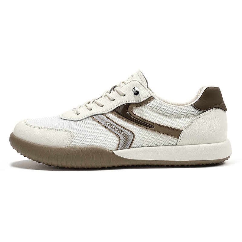 SEPTWOLVES Textile, Synthetic Leather Breathable Lightweight Casual Shoes Men's HD