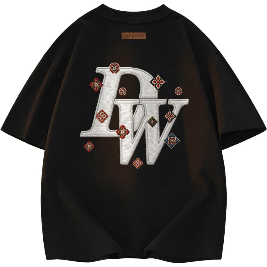 DEERWAY DEERWAY T Shirts Unisex Crew Neck Thin Straight Fit