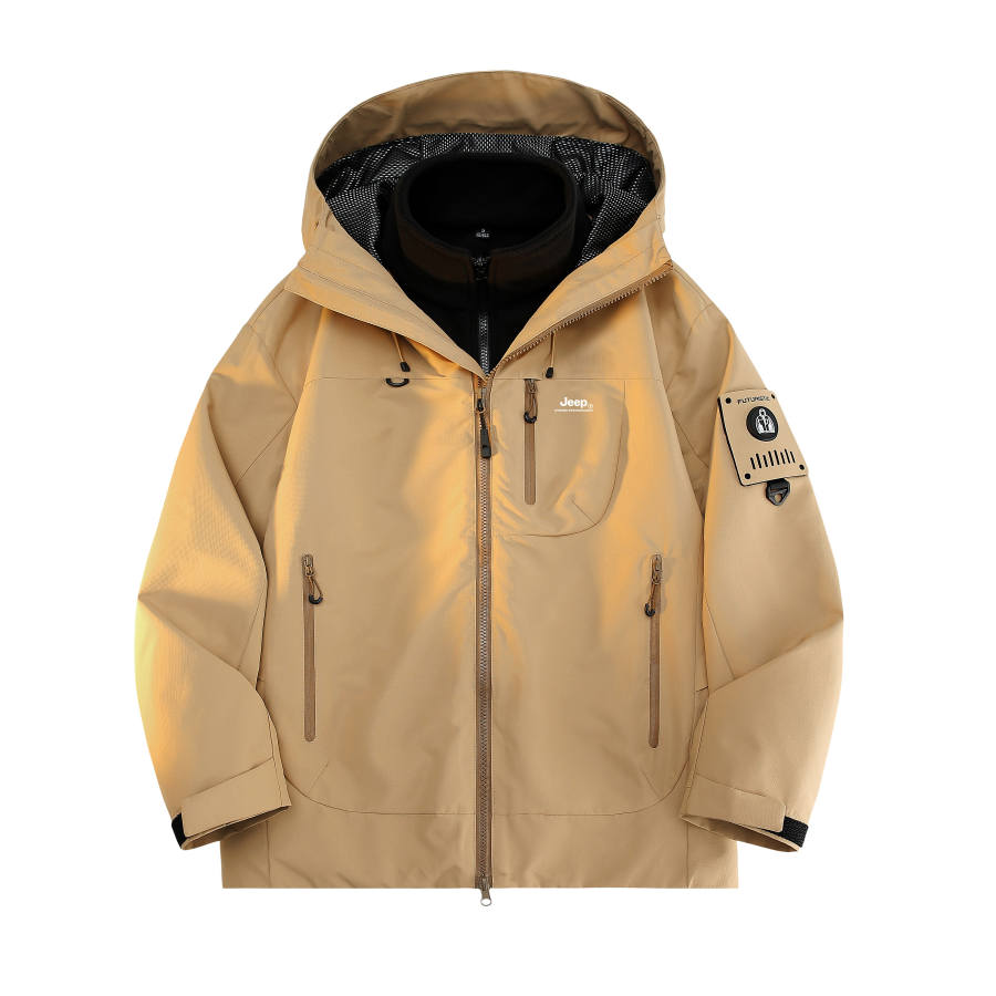 Jeep Jackets Unisex Hooded Non Detachable Moderate