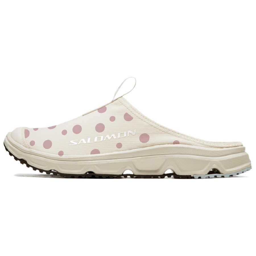 SALOMON RX Slide 3.0 Slip Resistant Abrasion Resistant Closed Toe Slippers Unisex Beige Blue Pink