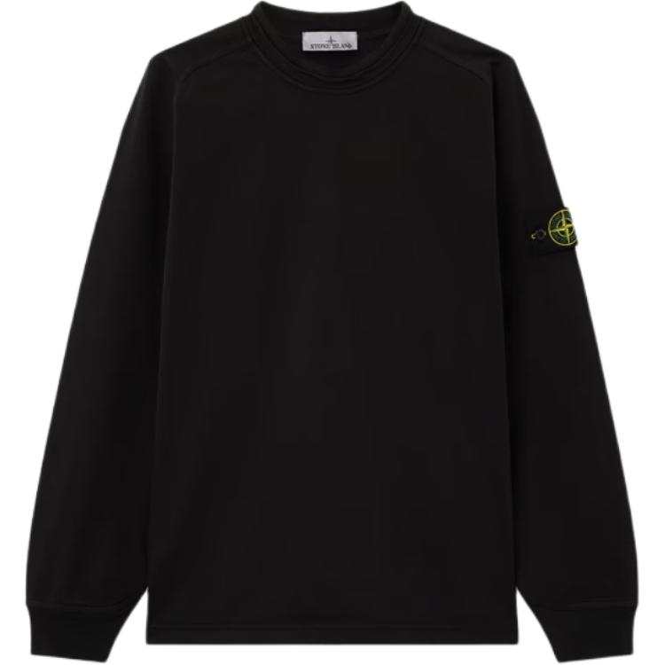 Stone Island Logo Patch Crewneck Sweatshirt