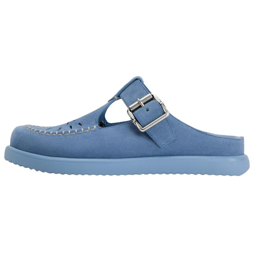 LOUIS VUITTON LOUIS VUITTON Easy Closed Toe Slippers Men's Blue