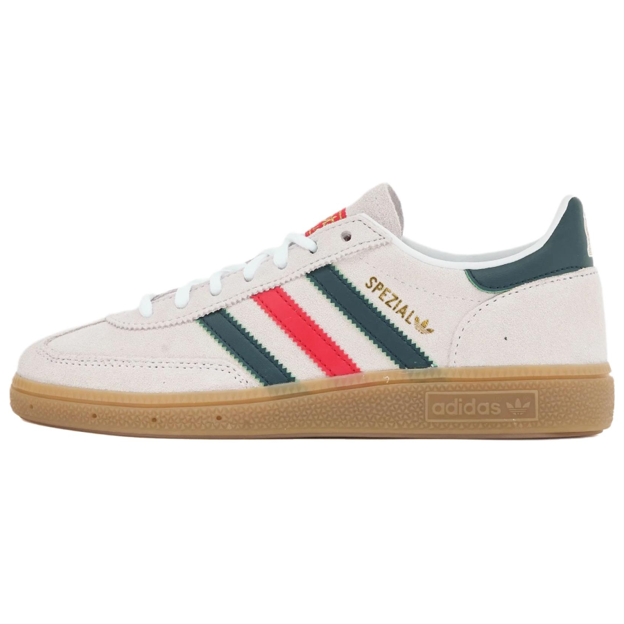 Adidas Originals Handball Adidas Originals Spezial 'White Aurora Ivy Better Scarlet'