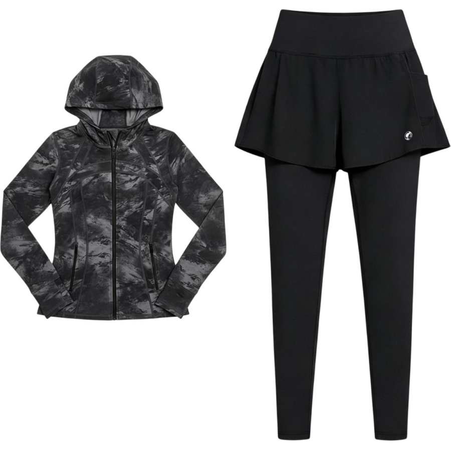 Barbie Fitness Sets Women's Hooded Moderate