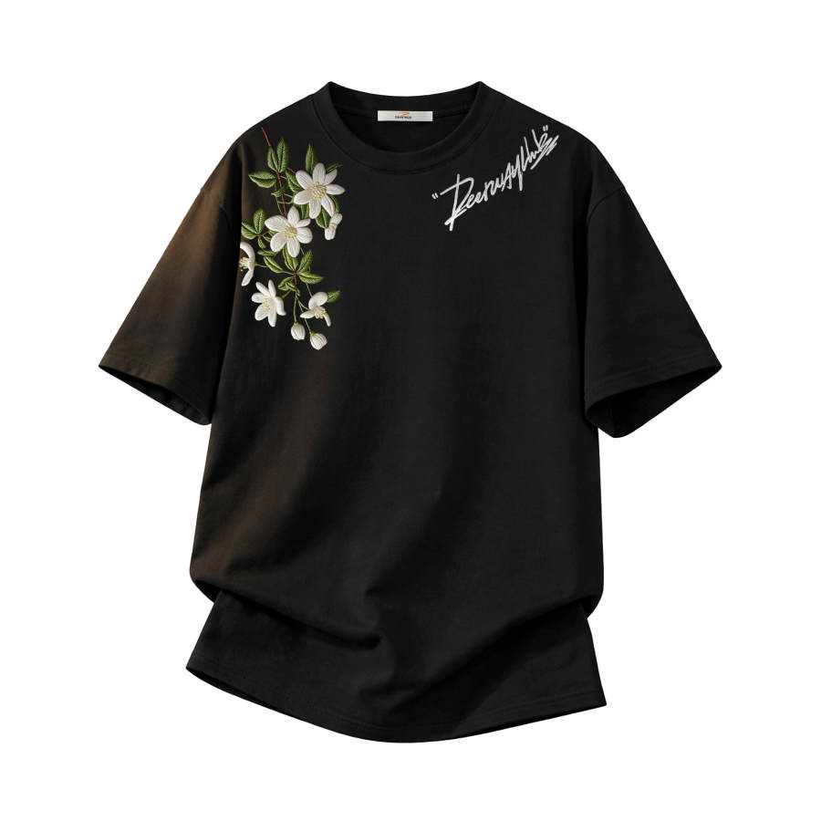 DEERWAY T Shirts Unisex Crew Neck Moderate Straight Fit