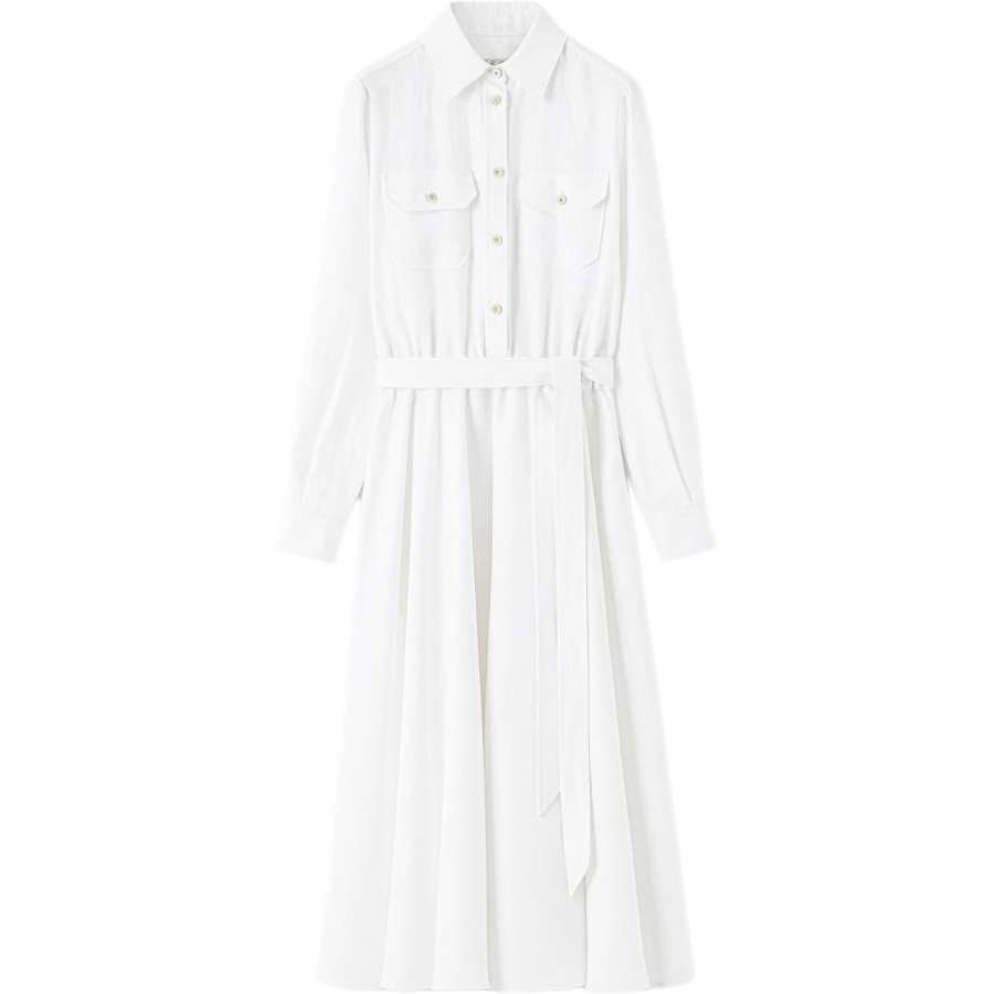 Loro Piana SS26 Long Sleeved Dress Women's
