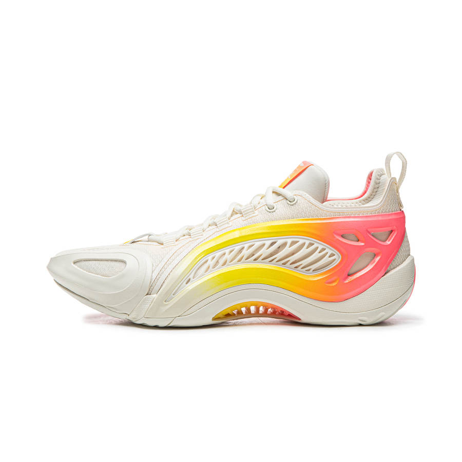 Li-Ning Li Ning BadFive Air 1 Super Low top Outdoor Basketball Shoes Men's Ecru