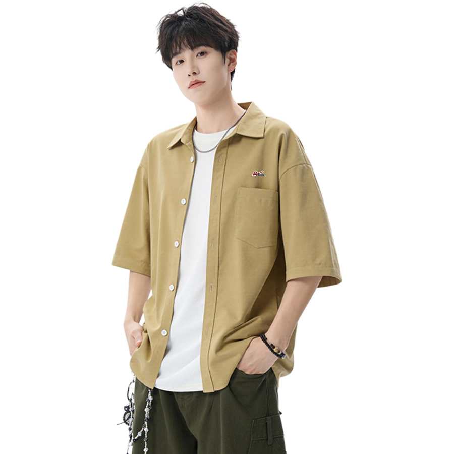 WARRIOR WARRIOR Shirts Unisex Lapel Moderate Shirt