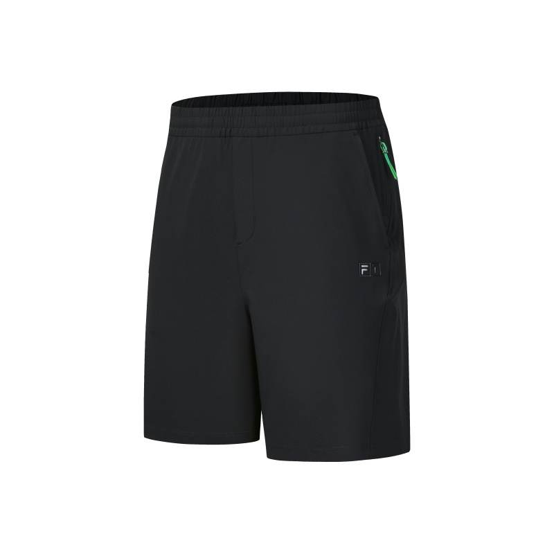 FILA Golf Casual Shorts Men's Pitch Black Moderate