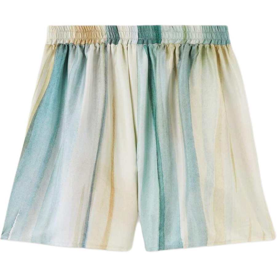 Loro Piana Pleated Printed Shorts