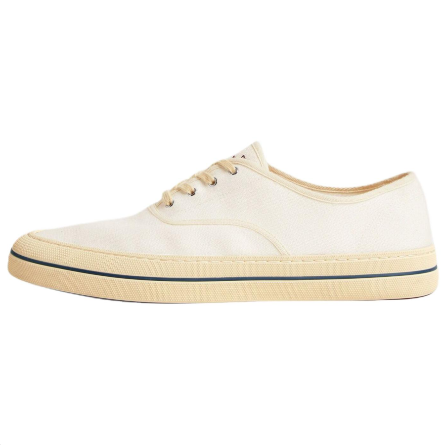 Loro Piana Nantucket Walk Low top Canvas Shoes Men's Natural
